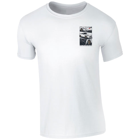 JDM T-Shirt Japanese Modified Automotive Street Drift Drag Race Car Skyline R35 Collage 20